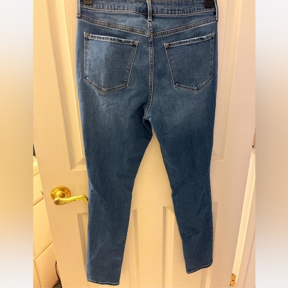 Old Navy Women's Dark Blue Skinny Jeans - Picture 5 of 5